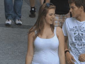 public boob slips|braless tits groped in public Search